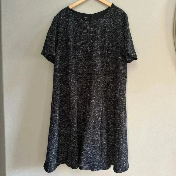 Talbots Tweed Dress Shirt Sleeve 22W Office Career - Picture 1 of 6